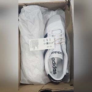 Adidas Womens White and Black Athletic Shoes New In Box